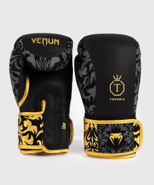 Venum x Ilia Topuria Unmatched Boxing Gloves - Black/Gold