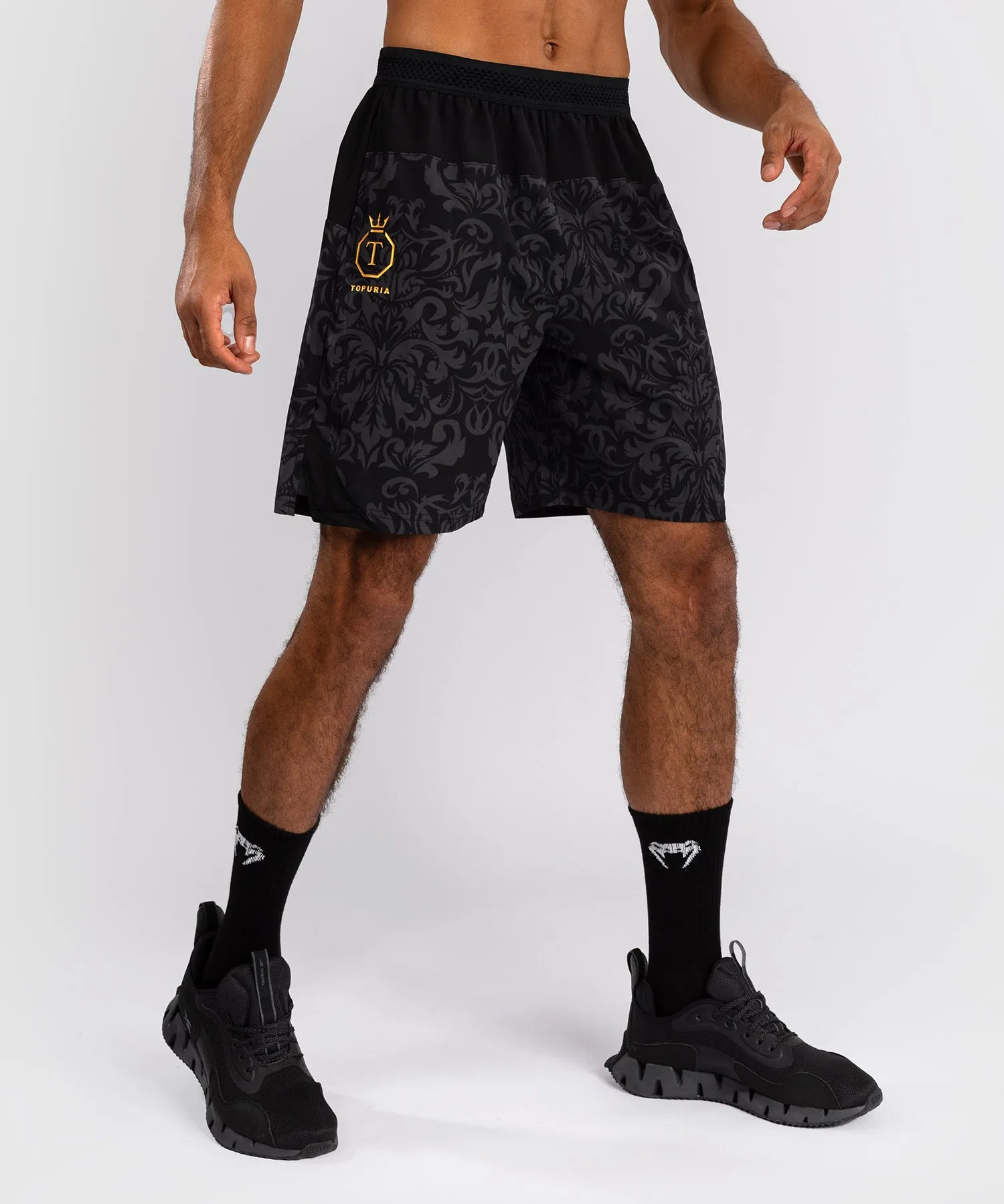 Venum x Ilia Topuria Unmatched Training Shorts - Black/Gold