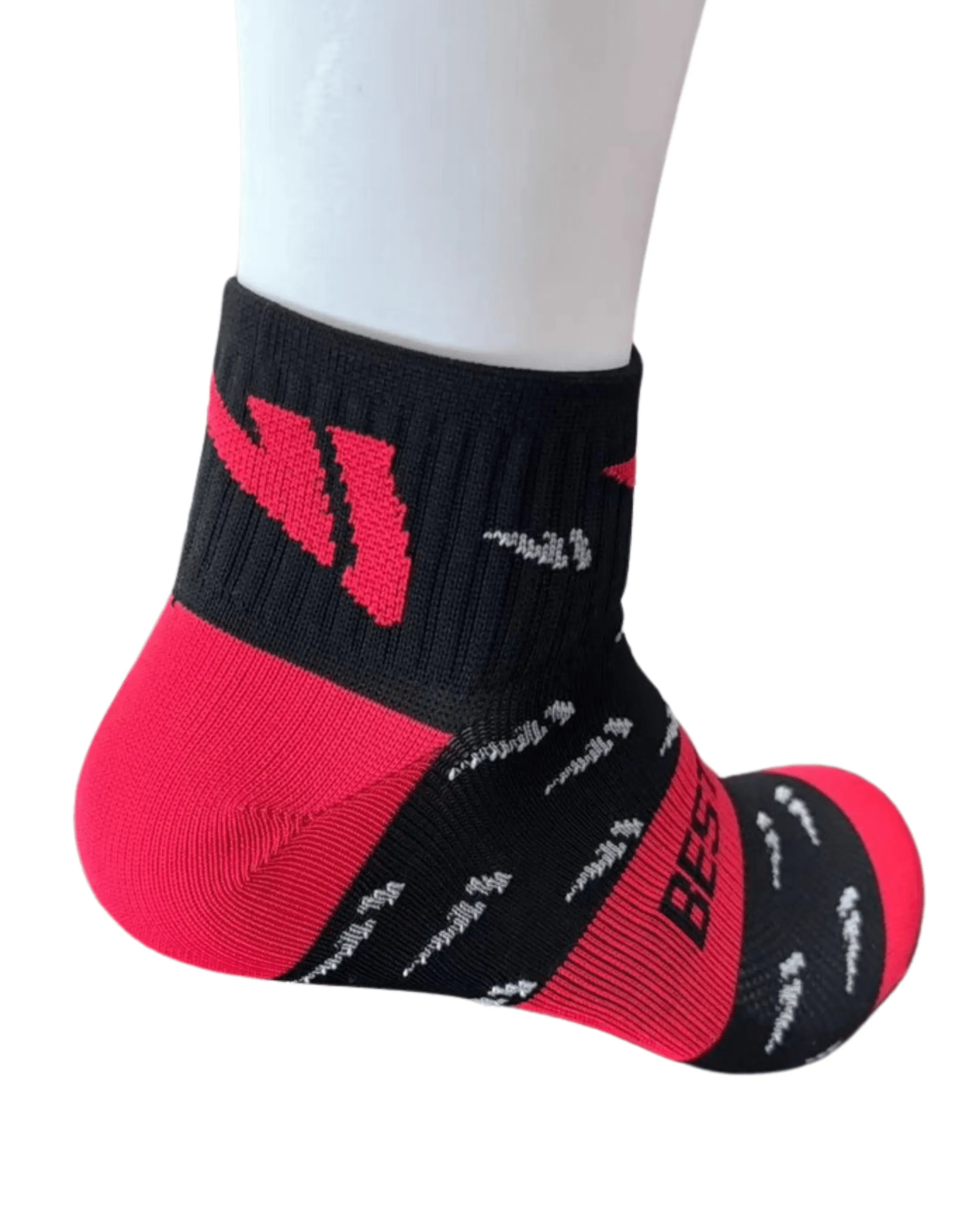 VJ Quarter Crew Socks