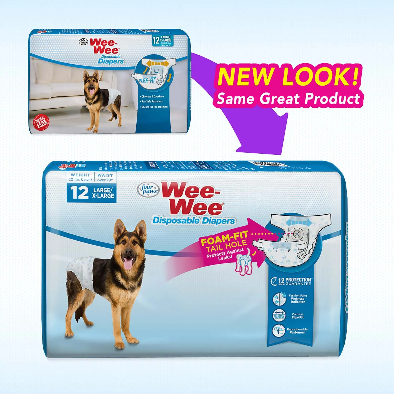 Wee-Wee Disposable Dog Diapers