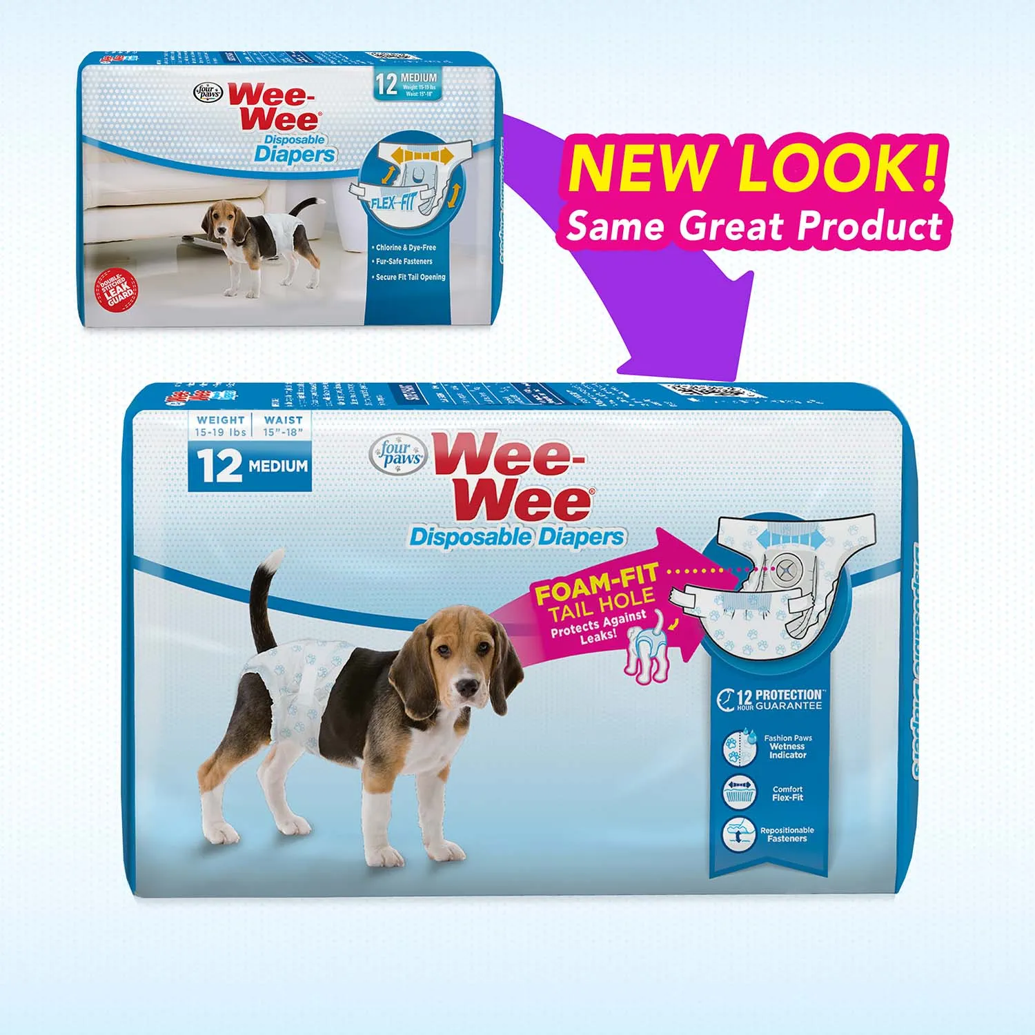 Wee-Wee Disposable Dog Diapers