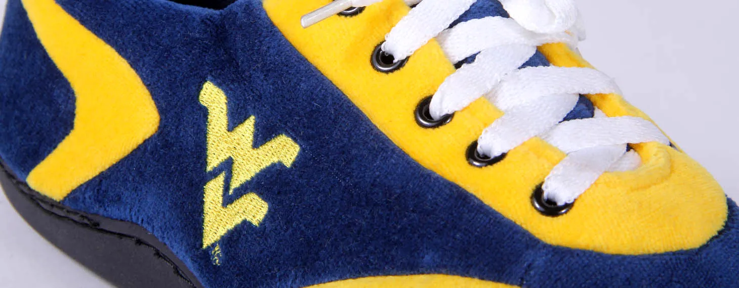 West Virginia Mountaineers All Around Rubber Soled Slippers