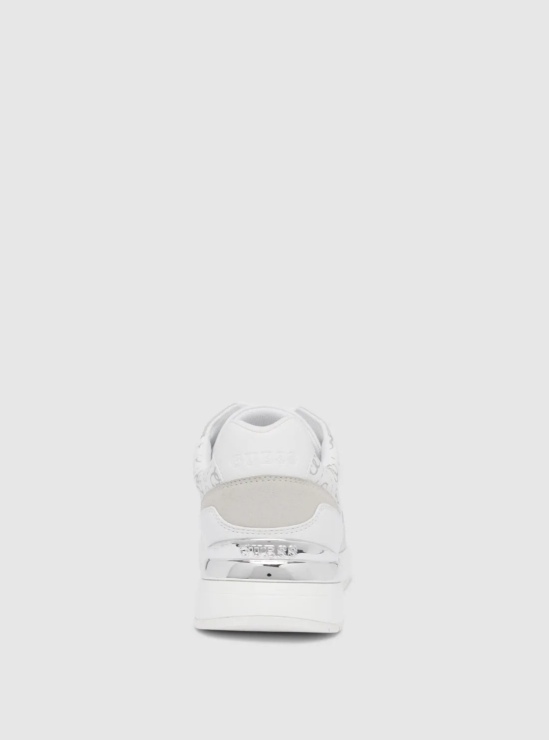 White Silver Moxea Sneakers