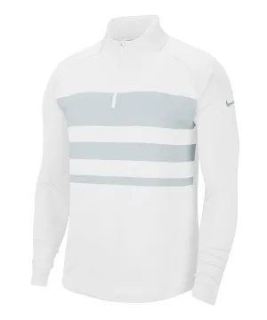 White/Sky Grey - Nike dry vapor top half zip