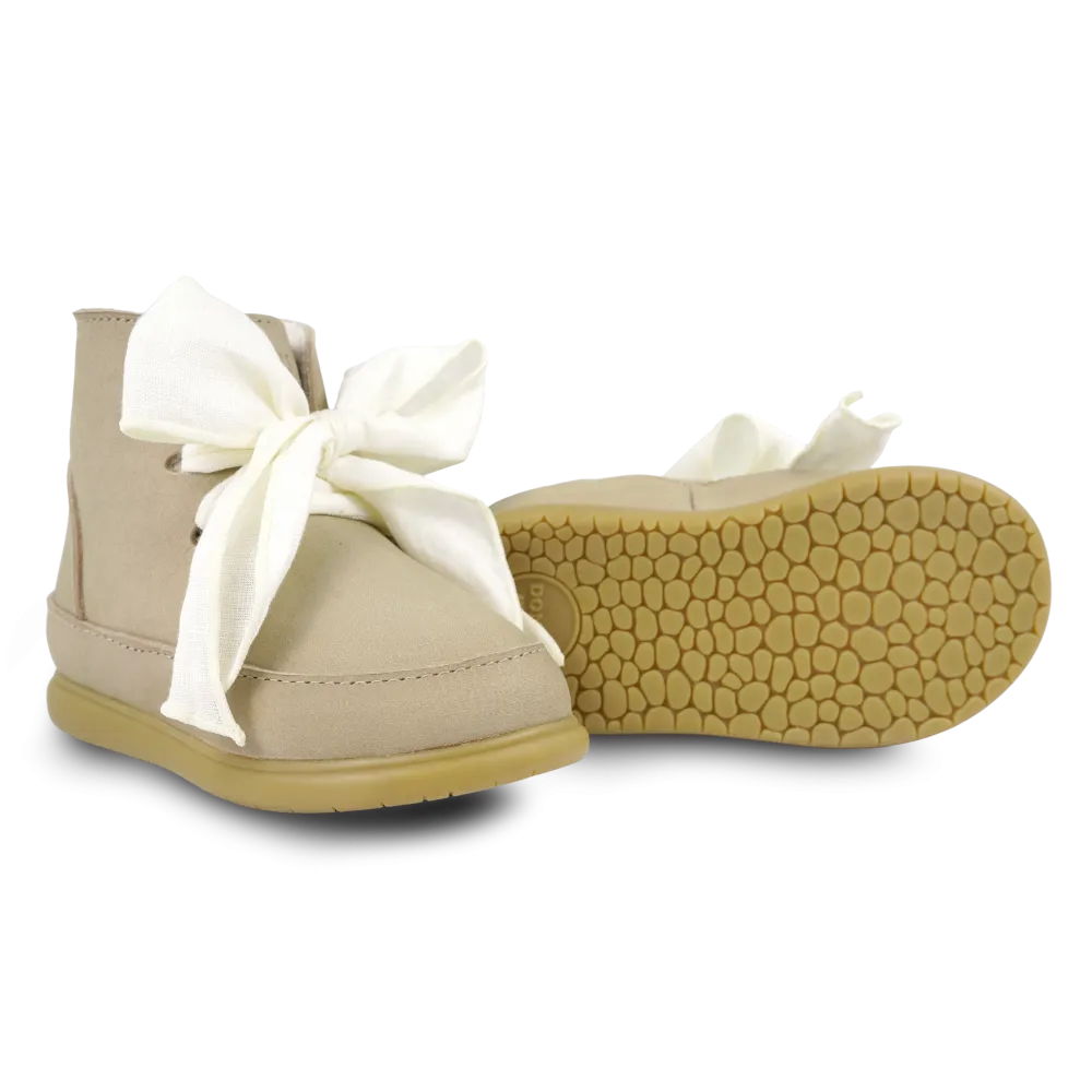 Wisi Organza Shoes | Taupe Nubuck