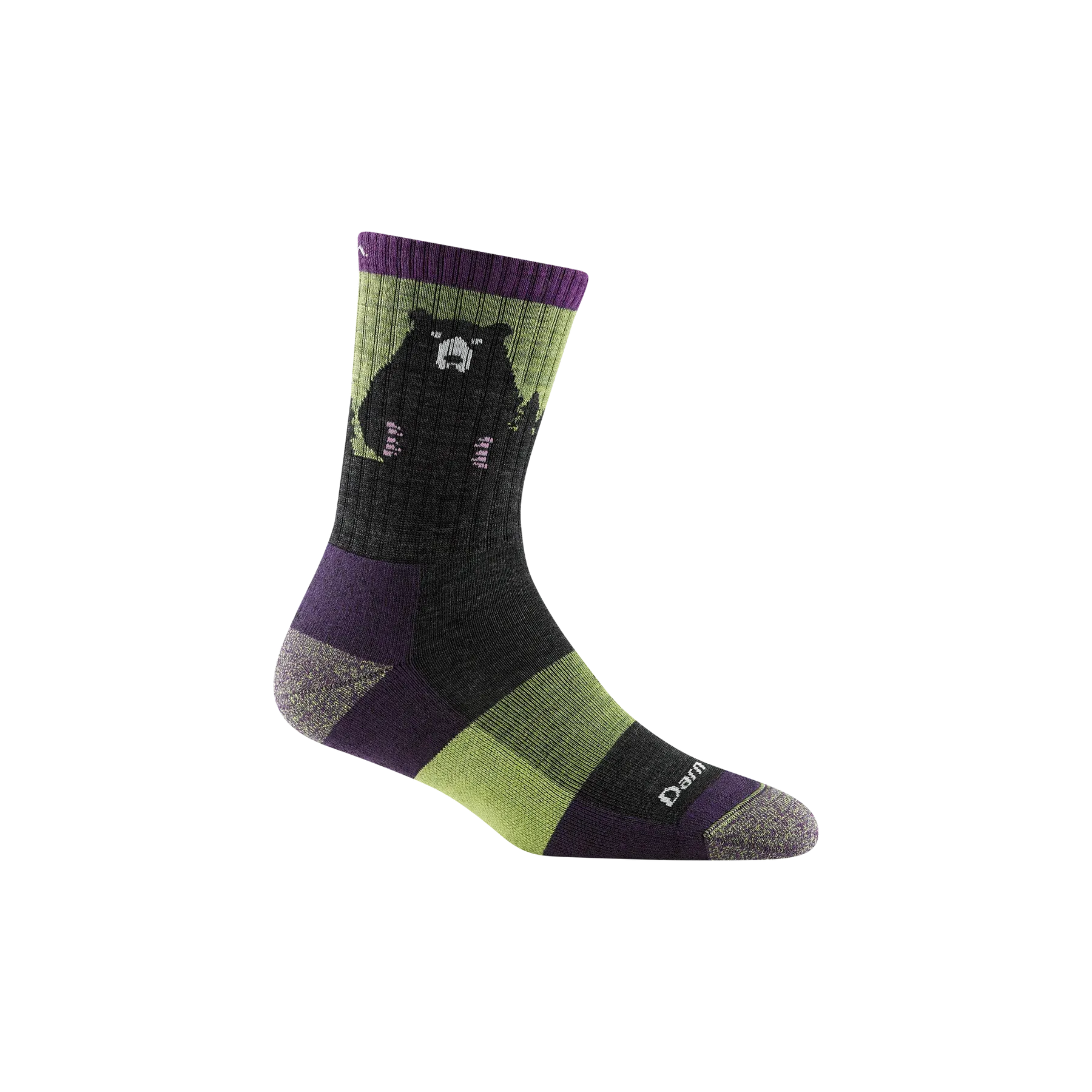 Women's Bear Town Micro Crew Lightweight Hiking Sock