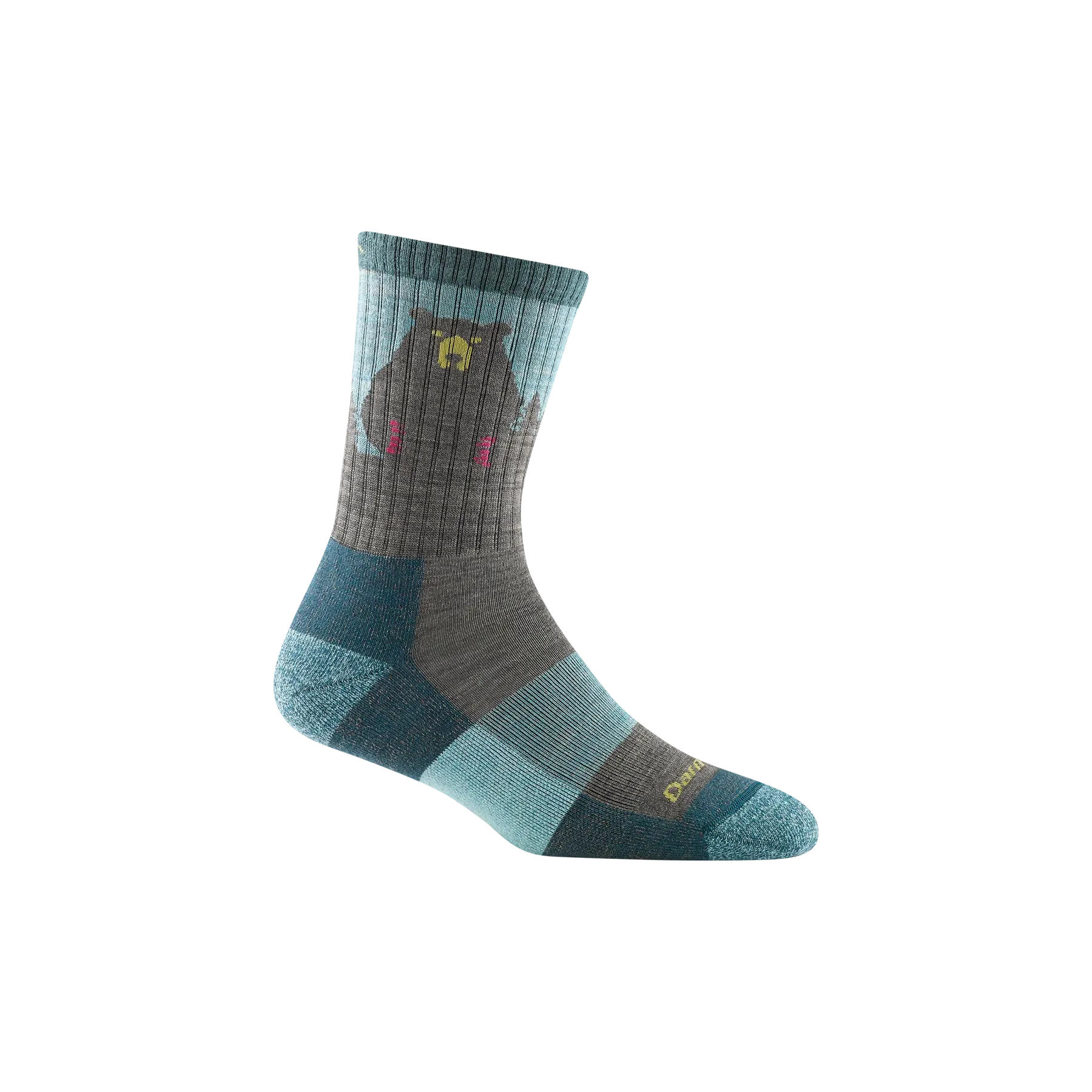 Women's Bear Town Micro Crew Lightweight Hiking Sock