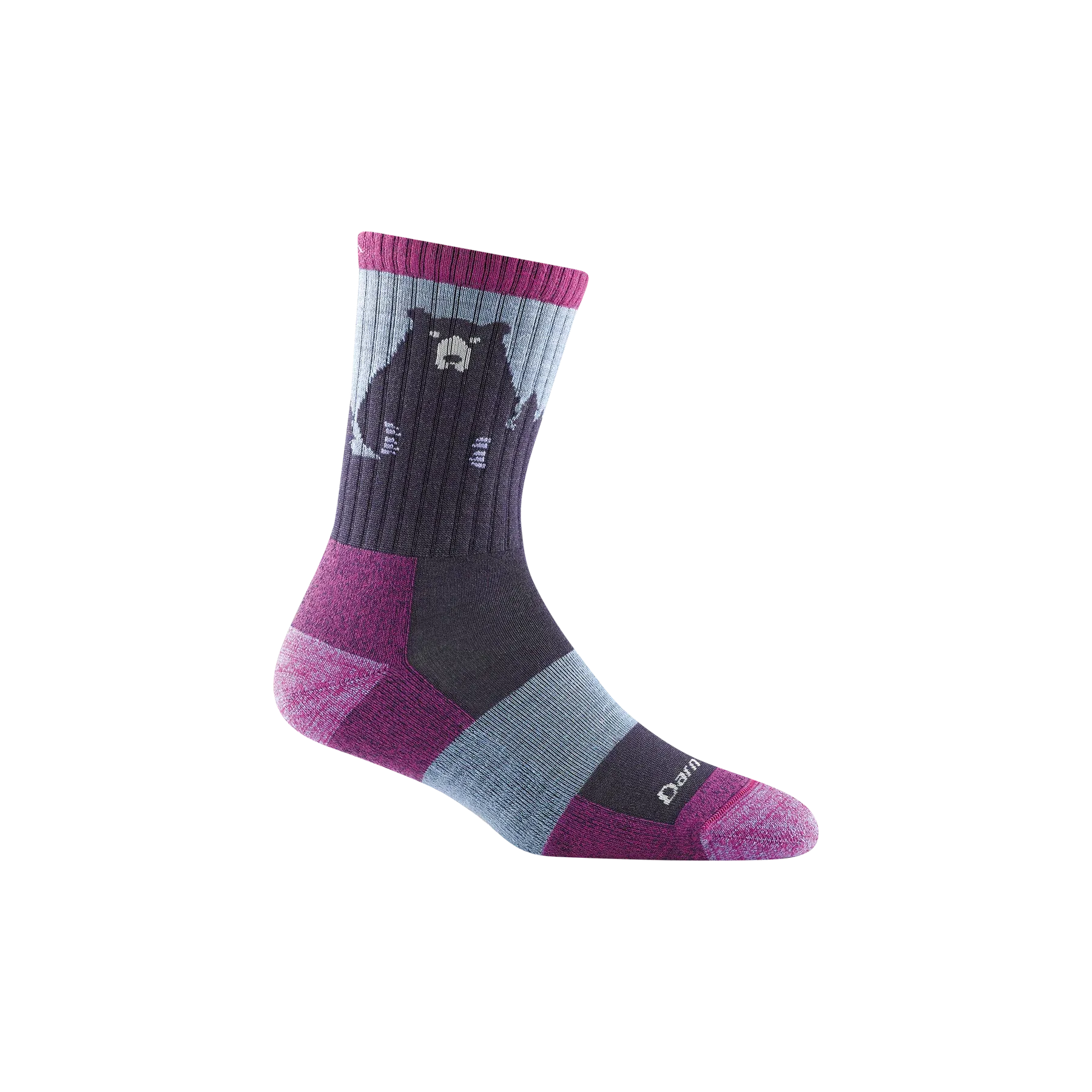 Women's Bear Town Micro Crew Lightweight Hiking Sock