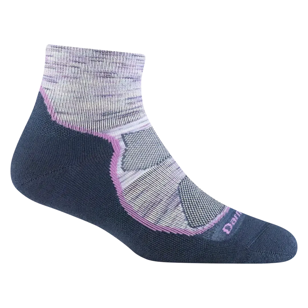 Women's Light Hiker 1/4 Lightweight	Sock - Cosmic Purple