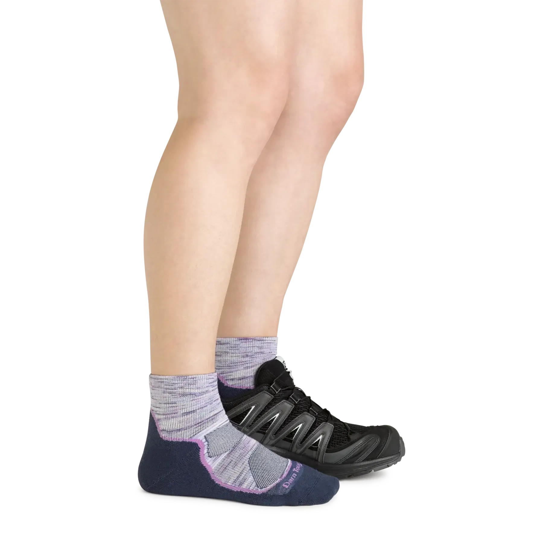 Women's Light Hiker 1/4 Lightweight	Sock - Cosmic Purple