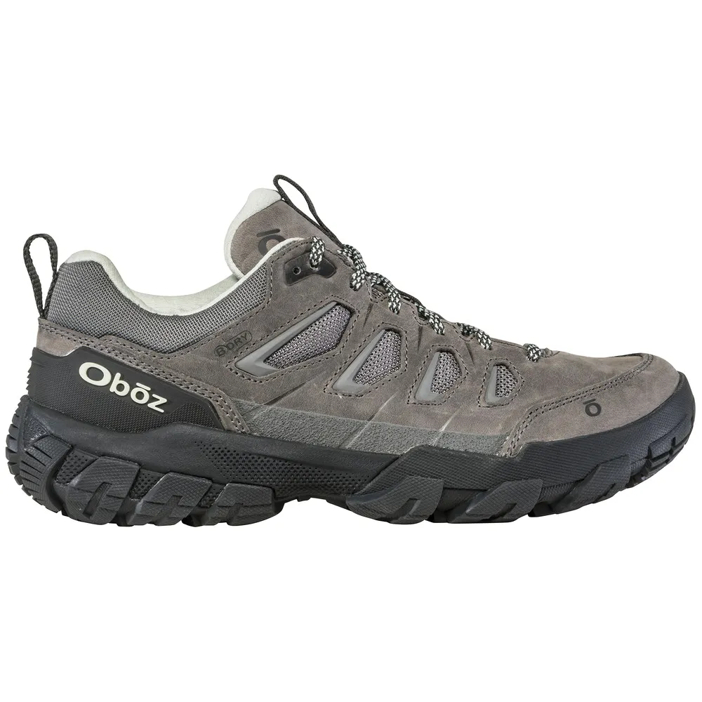 Women's Oboz Sawtooth X Low Waterproof Color: Hazy Gray