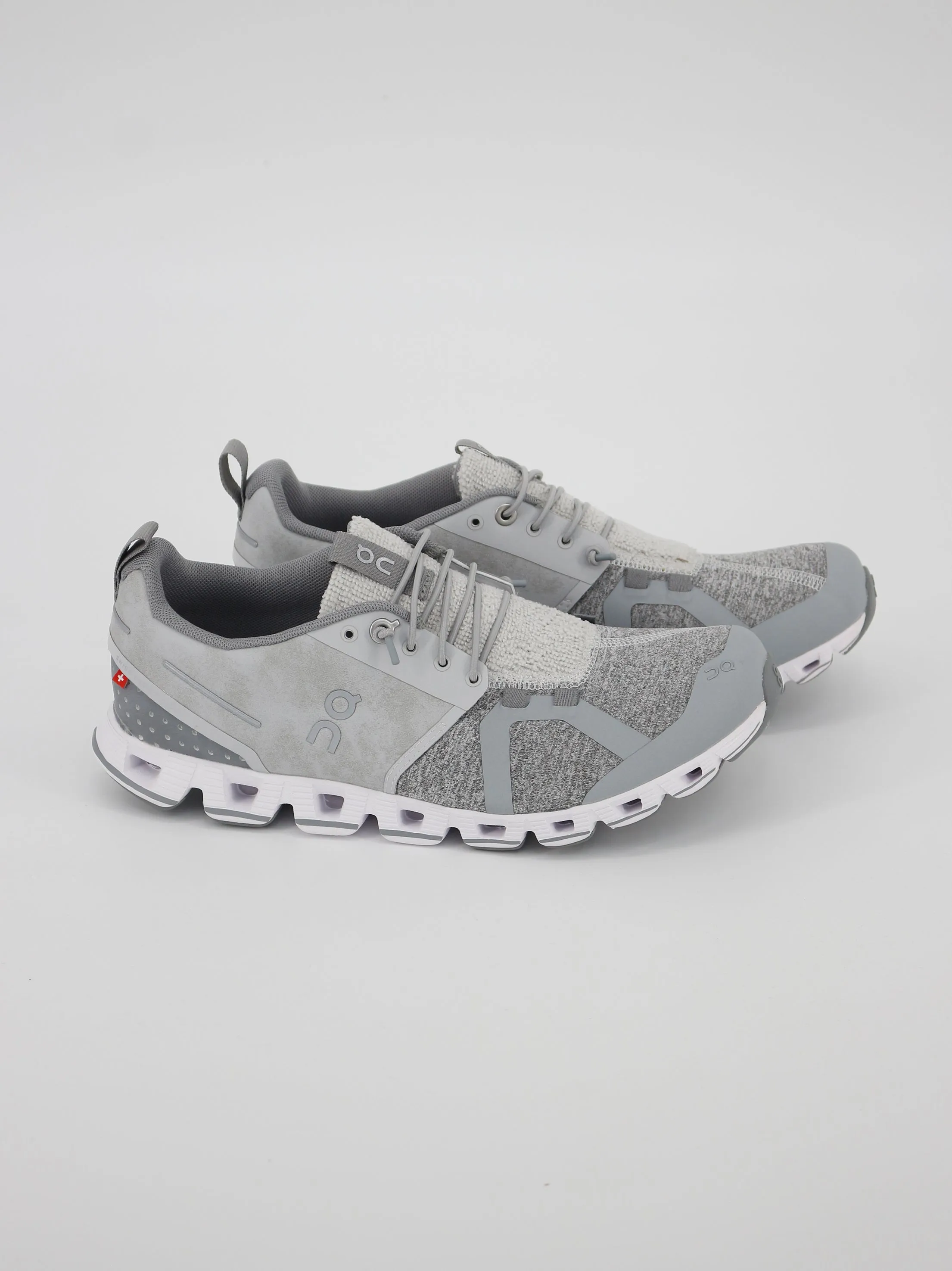 Women's Terry Textile Running Shoes,Grey